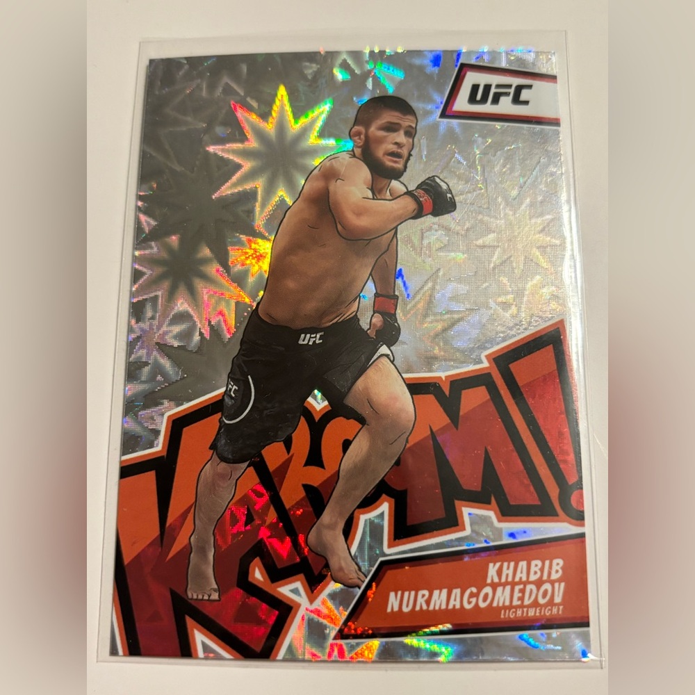 2023 Panini Chronicles UFC #6 Khabib Nurmagomedov Kaboom